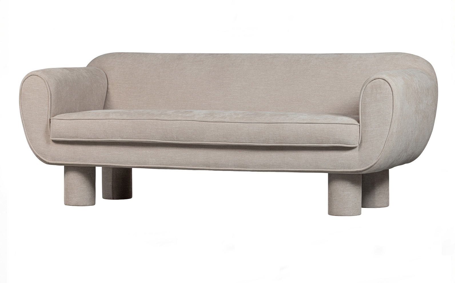 Bodi, 2-personers sofa, natur, H71x79x186 cm