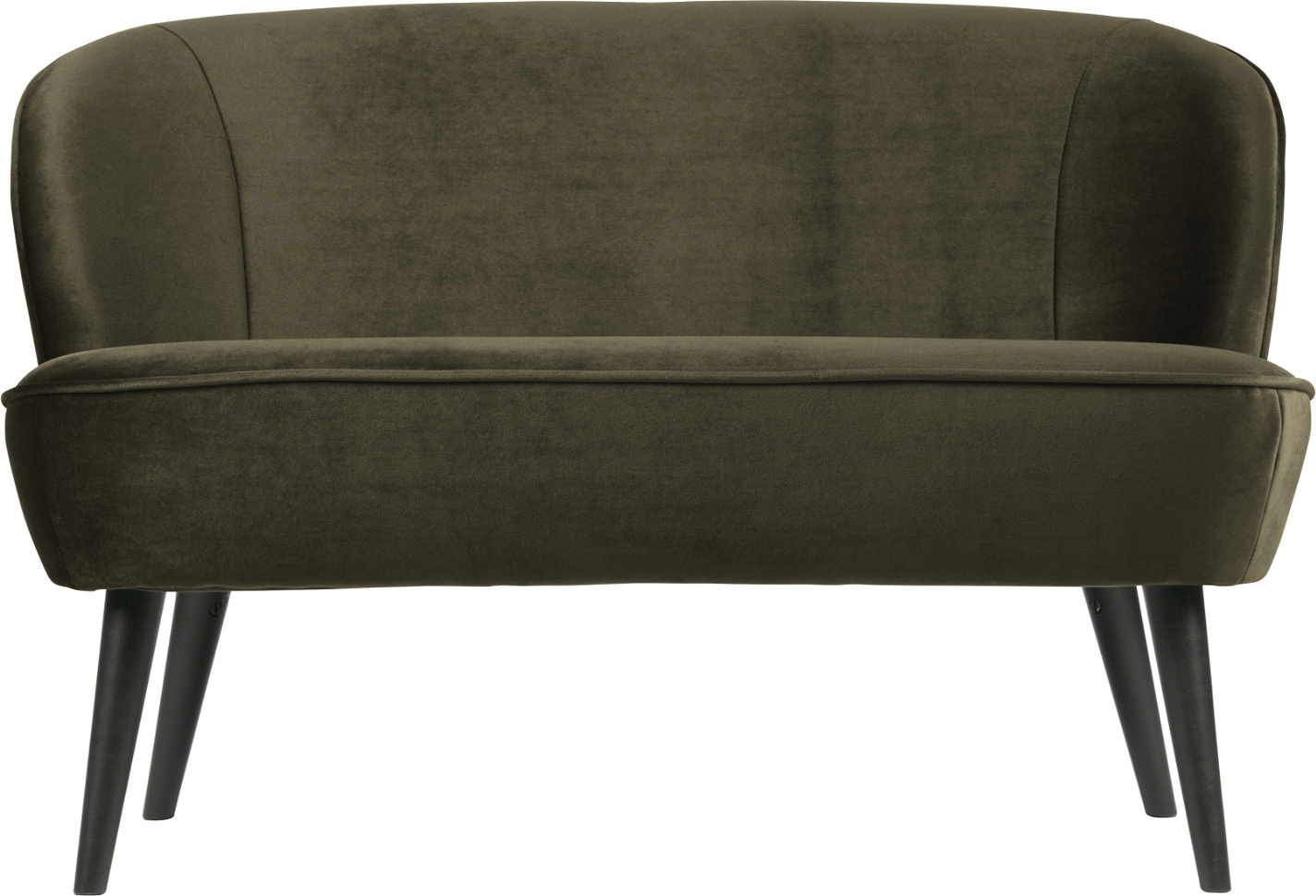 Sara, 2-personers sofa, mørkegrøn, H73x110x72 cm