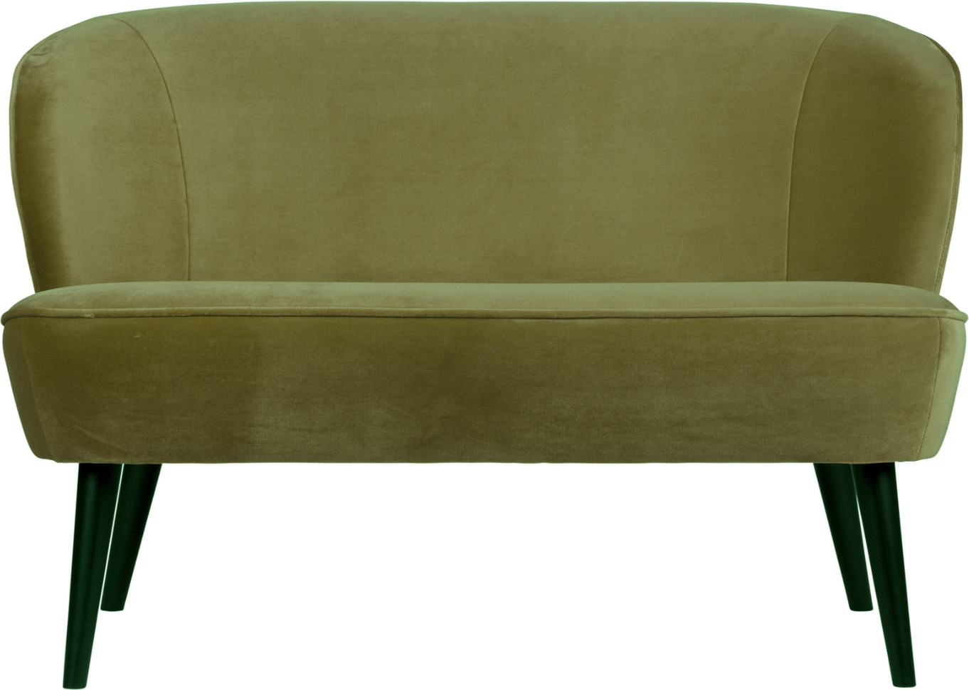 Sara, 2-personers sofa, grøn, H73x110x72 cm