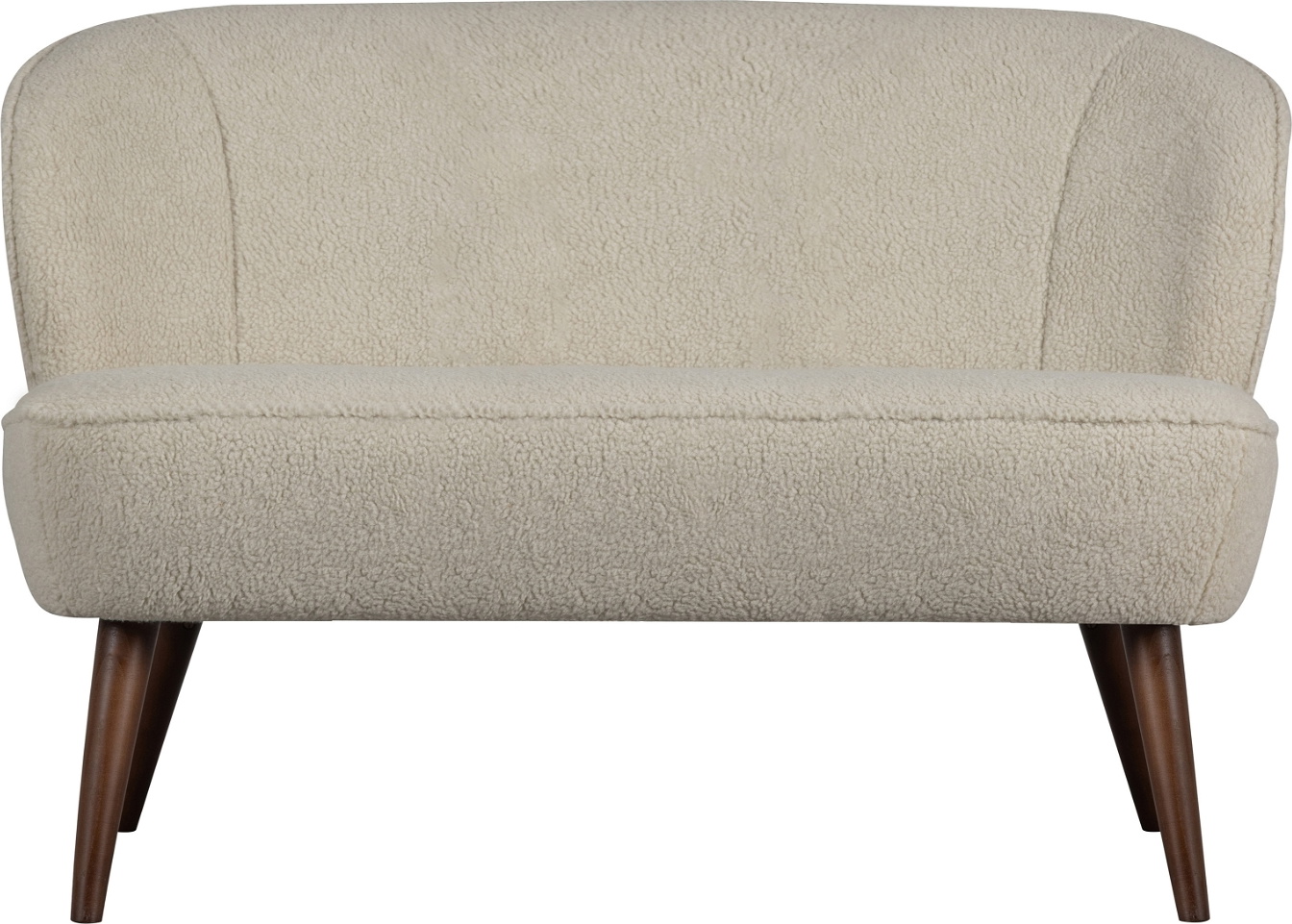 Sara, 2-personers sofa, off-white, H73x110x72 cm