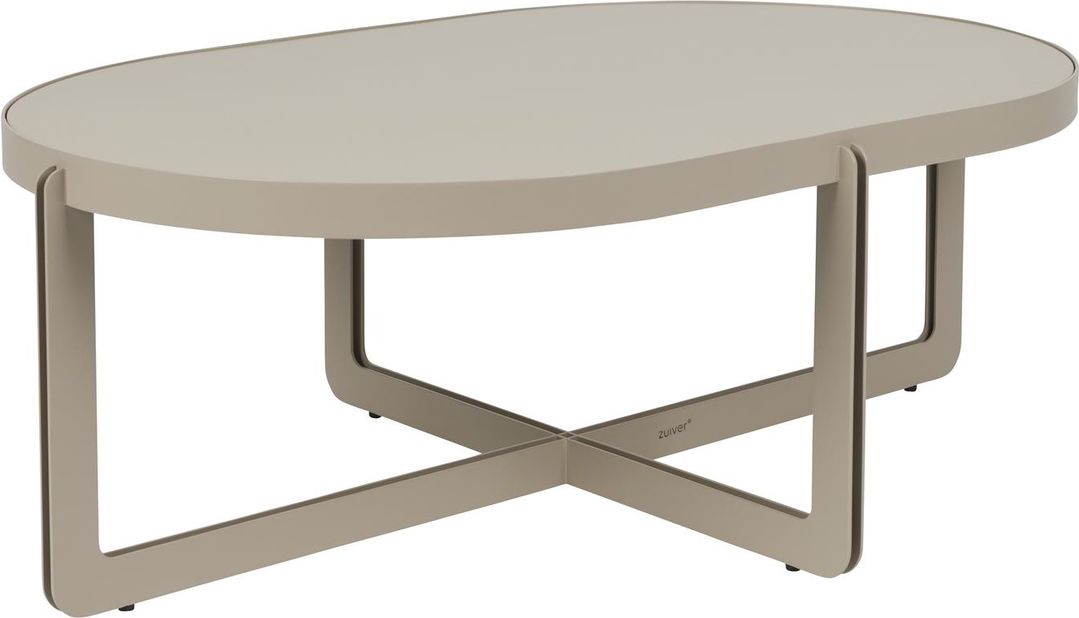 Centre, Sofabord, Stenlysgrå, Stål (L: 68 x H: 30 x B: 68 cm.)