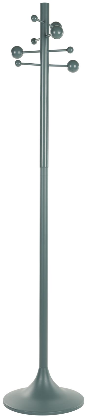 Stumtjener Zuiver Rack knagerække gummitræ mørkegrå skandinavisk design H174,5xB36 cm