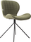 Omg, Spisebordsstol, Blygrå, Stof (L: 51 x H: 80 x B: 56 cm.)