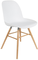 Albert, Spisebordsstol, Offwhite, Plast (L: 55 x H: 81,5 x B: 49 cm.)