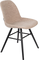 Albert, Spisebordsstol, Beige, Stof (L: 55 x H: 81,5 x B: 49 cm.)