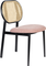 Spike, Spisebordsstol, Antracit/Pink, Rattan (L: 57,8 x H: 81,5 x B: 45,6 cm.)