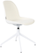 Albert, Spisebordsstol, Offwhite, Stof (L: 52 x H: 83,6 x B: 45 cm.)