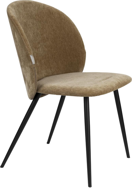 Cozy, Spisebordsstol, Brungrå (L: 57 x H: 82 x B: 53 cm.)