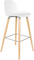 Albert, Barstol, Offwhite, Plast (L: 47,5 x H: 98,5 x B: 47 cm.)
