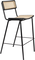 Jort, Barstol, Perlemor, Rattan (L: 52 x H: 106 x B: 47 cm.)