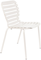 Vondel, Udendørs spisebordsstol, Offwhite, Aluminium (L: 58,2 x H: 82,8 x B: 55,1 cm.)