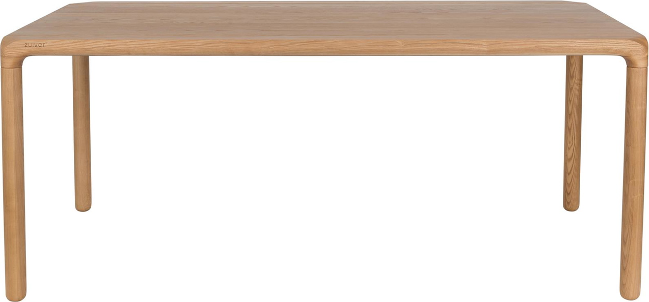 Spisebord Storm Rektangulært Asketræ Natur 180 X 90 Cm Zuiver