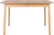 Glimps, Spisebord med udtræk, Natur, Træ (L: 120 x H: 76 x B: 80 cm.)