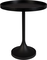 Jason, Sidebord, Kulsort, Egetræsfiner (D: 46 x H: 55,7 cm.)