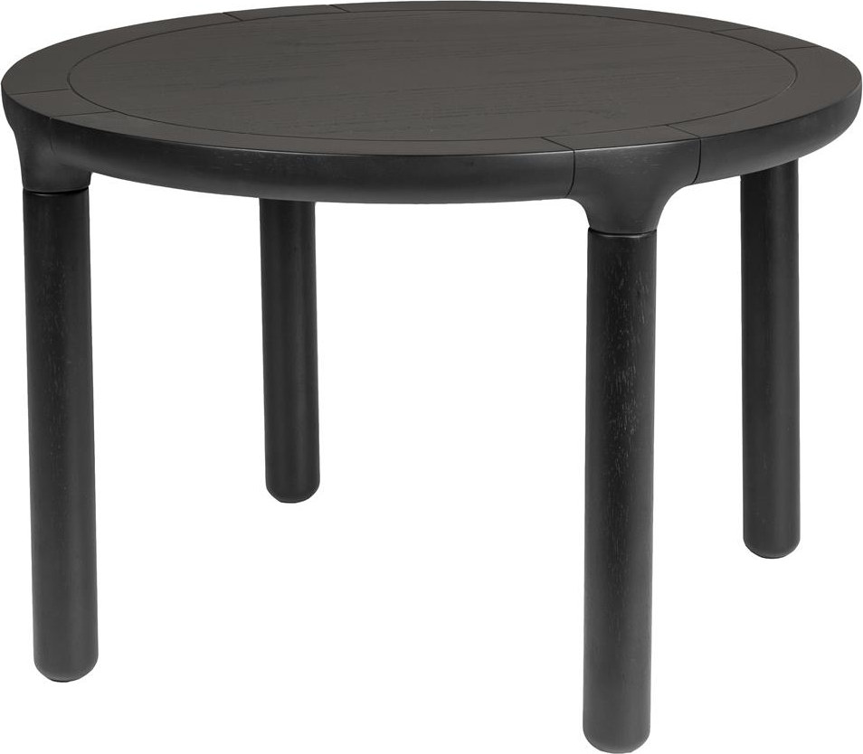 Sofabord/loungebord Zuiver Storm Ø60Ã40 Cm Askegrå Asketræ & Egefiner