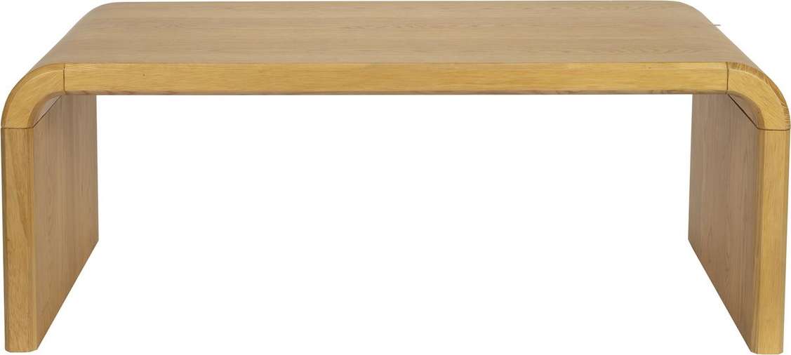 Sofabord Zuiver Brave Centerbord I Mørk Sand Egefinér Og Gummitræ L120 X B60 X H45 Cm
