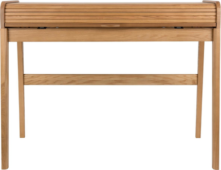 Barbier, Skrivebord, Nougat, Asketræ (L: 110 x H: 85 x B: 77 cm.)