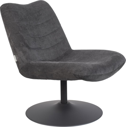 Bubba, Loungestol, Askegrå, Stof (L: 81 x H: 85 x B: 67 cm.)