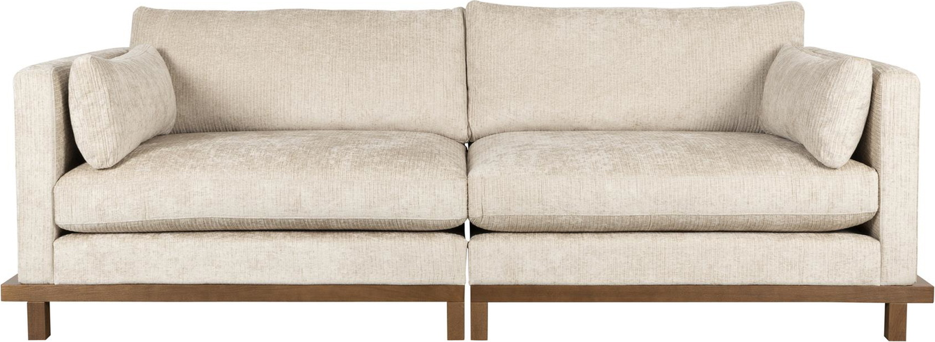 Blossom Personers Sofa Lysgrå Stof : 101 : : 230