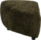 Element Hunter, Puf, Venstre, Skovgrøn, Stof (L: 100 x H: 38 x B: 60 cm.)