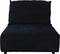 Element Hunter, 1-personers sofa, Kulsort, Stof (L: 100 x H: 87 x B: 99 cm.)