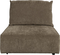 Element Hunter, 1-personers sofa, Gråbrun, Stof (L: 100 x H: 87 x B: 99 cm.)