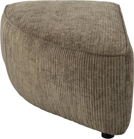 Element Hunter, Puf, Brungrå, Venstre, Stof (L: 100 x H: 38 x B: 60 cm.)