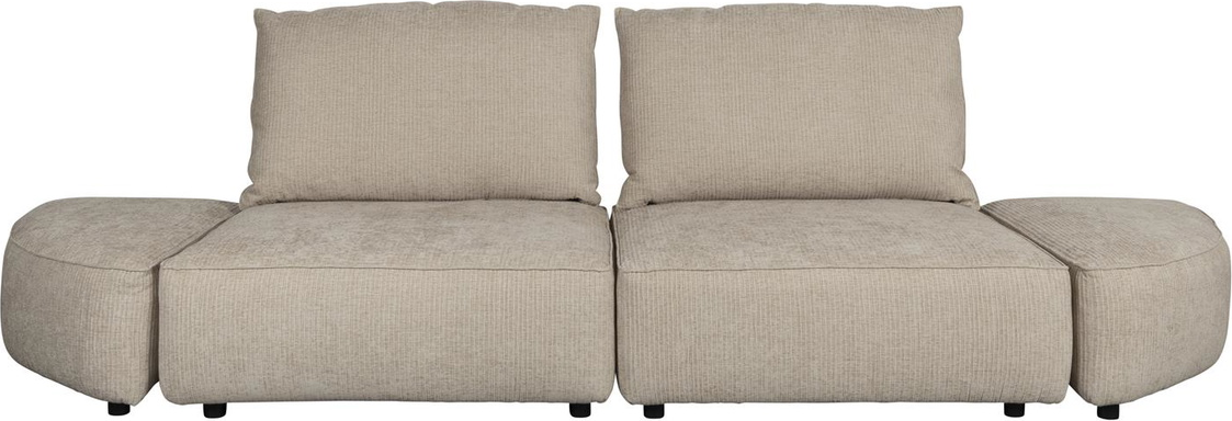 Hunter Personers Sofa Stenlysgrå Stof : 100 : : 318
