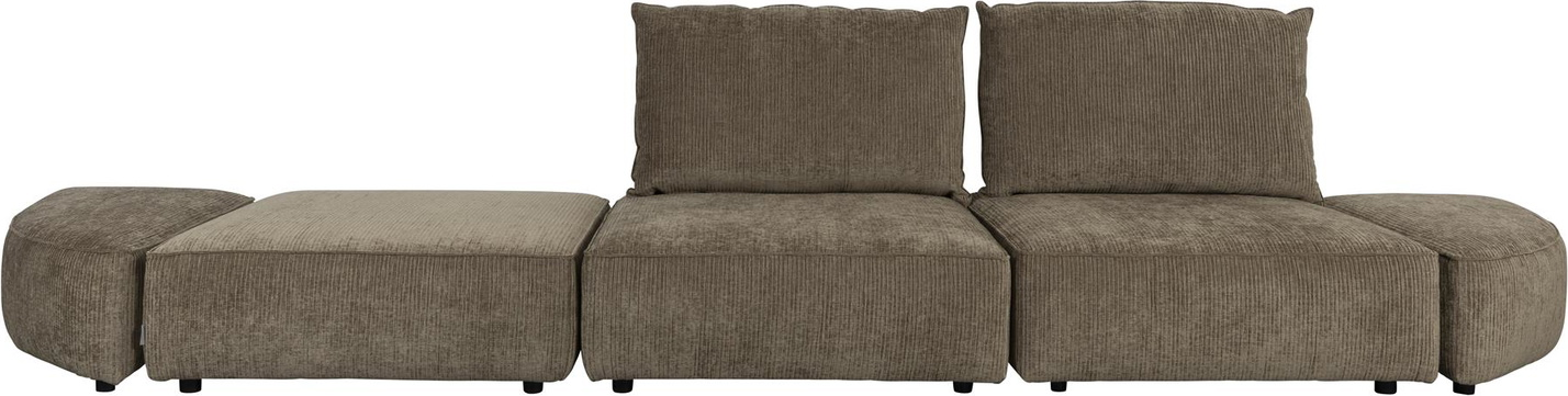 Hunter Personers Sofa Mudderbrun Stof : 100 : : 417