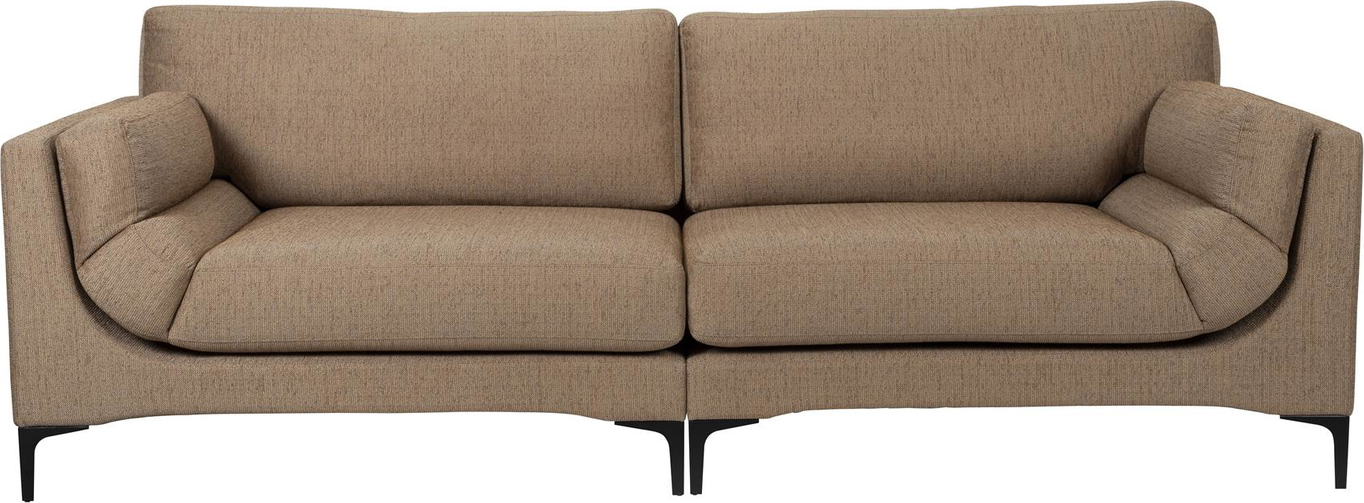Balcony Personers Sofa Brungrå Stof : : : 256