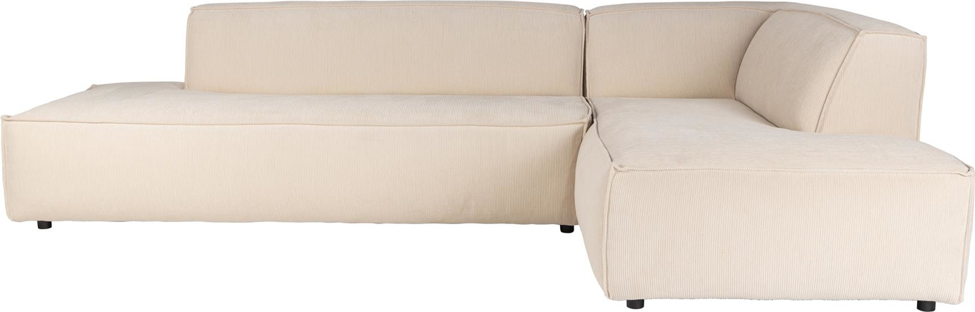 Fat Freddy, Hjørnesofa, Højrevendt, Perlemor, Stof (L: 188 x H: 72 x B: 308 cm.)