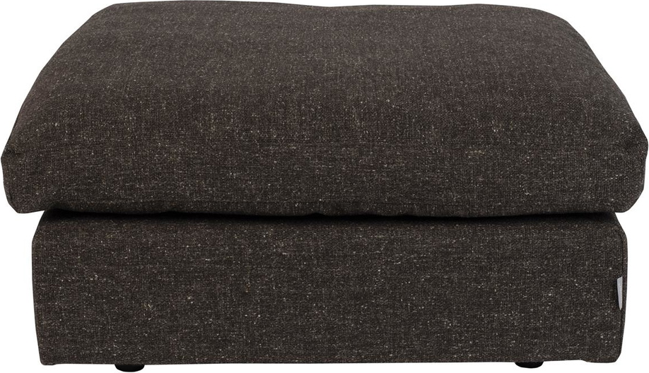 Hocker, Skammel, Antracit, Stof (L: 92 x H: 47 x B: 92 cm.)