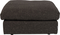 Hocker, Skammel, Antracit, Stof (L: 92 x H: 47 x B: 92 cm.)