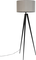 Tripod, Gulvlampe, Stengrå, Metal (D: 50 x H: 157 cm.)