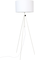 Lesley, Gulvlampe, Offwhite, Jern (D: 60 x H: 155 cm.)