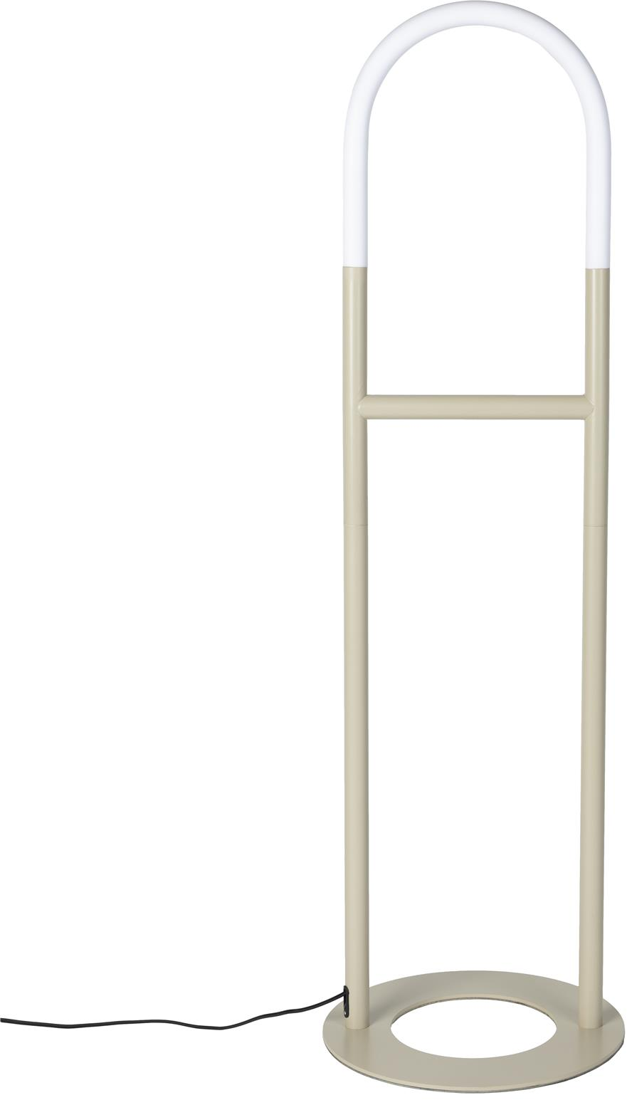 Arch, Gulvlampe, Lysgrå, Jern (D: 40 x H: 135 cm.)