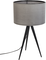 Tripod, Bordlampe, Grå, Jern (D: 28 x H: 51 cm.)
