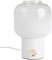 Moody, Bordlampe, Offwhite, Glas (D: 20 x H: 29,5 cm.)