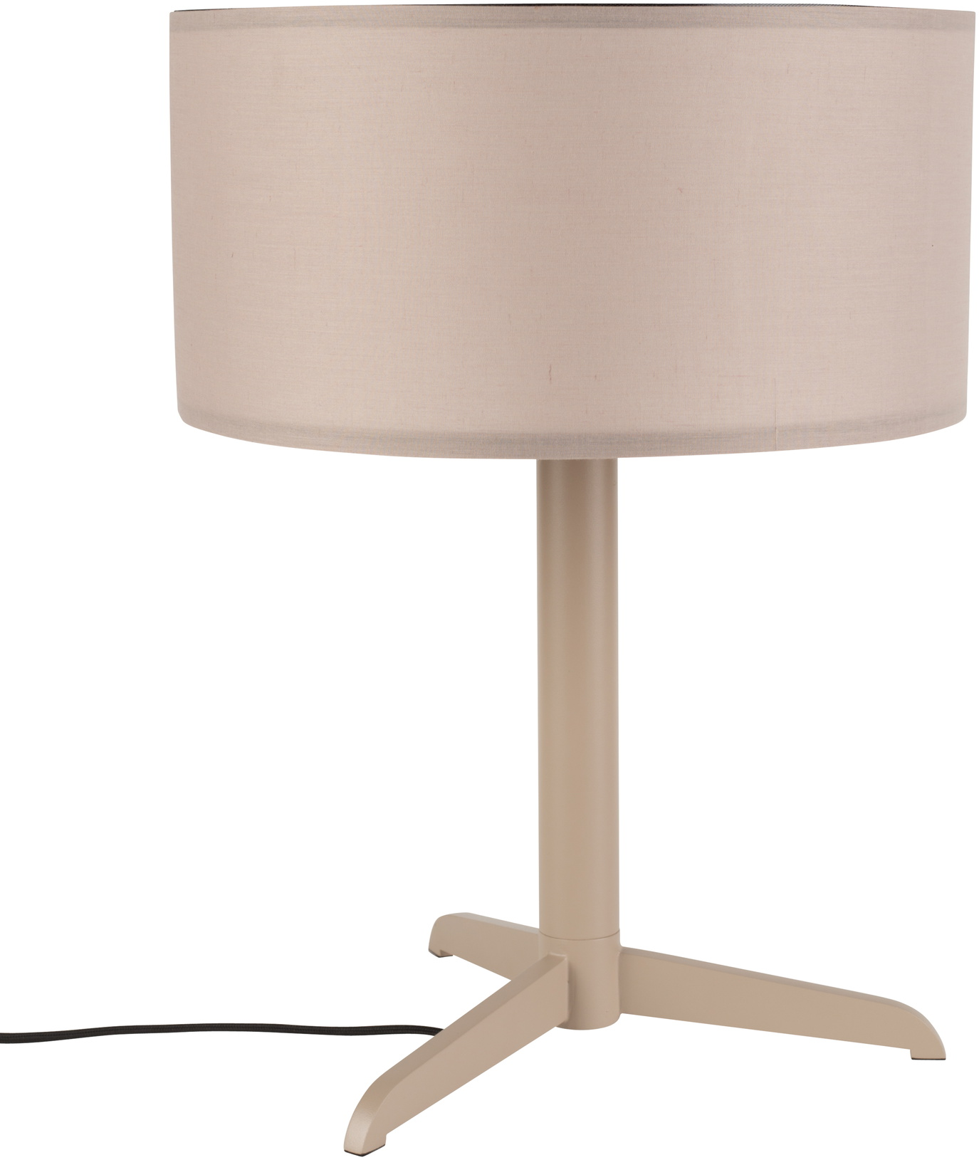 Shelby, Bordlampe, Stenlysgrå, Metal (D: 36 x H: 48 cm.)