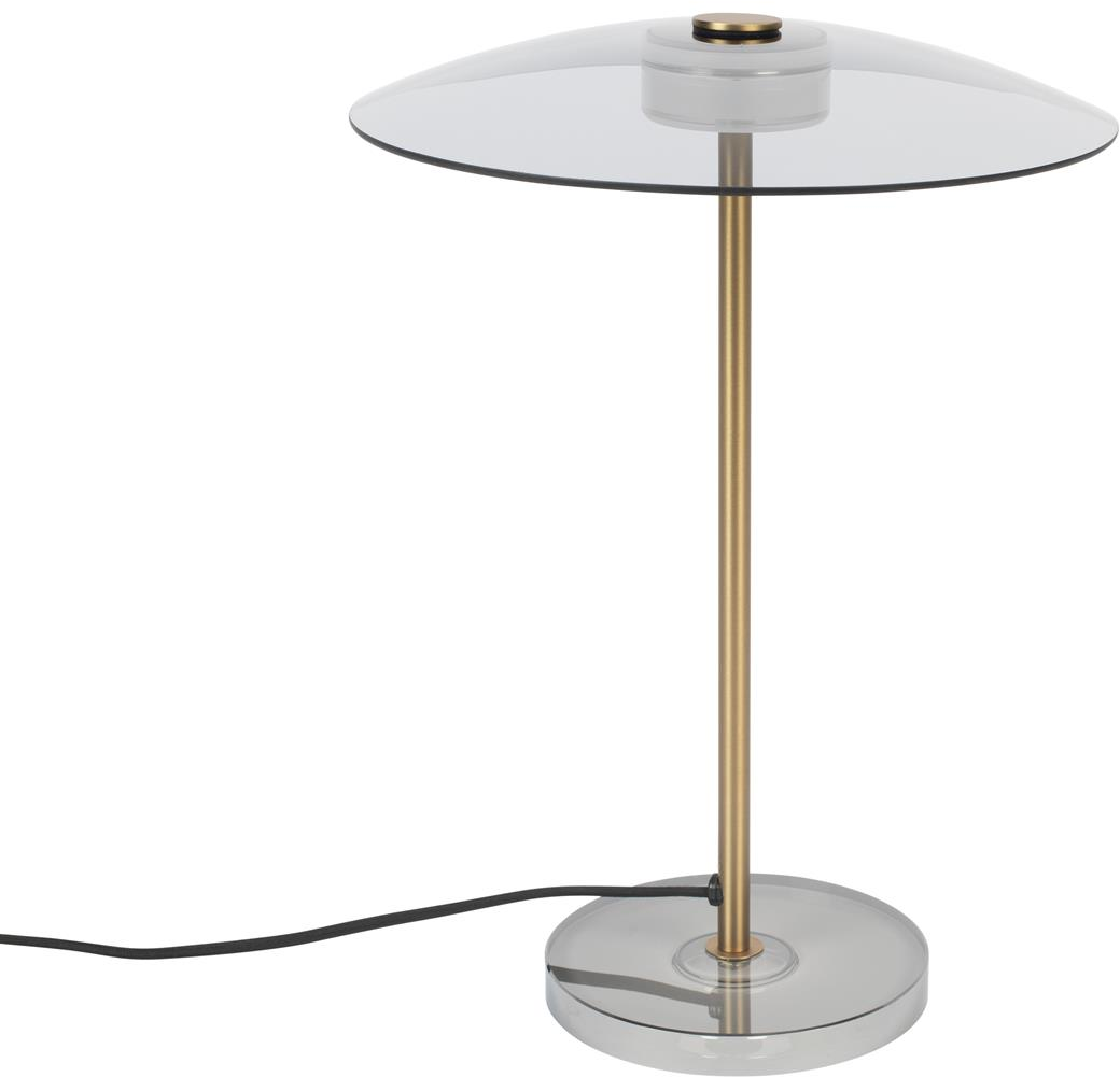 Float, Bordlampe, Sølv, Glas (D: 30 x H: 42 cm.)