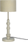 Totem, Bordlampe, Lysgrå, Aluminium (D: 26 x H: 65 cm.)