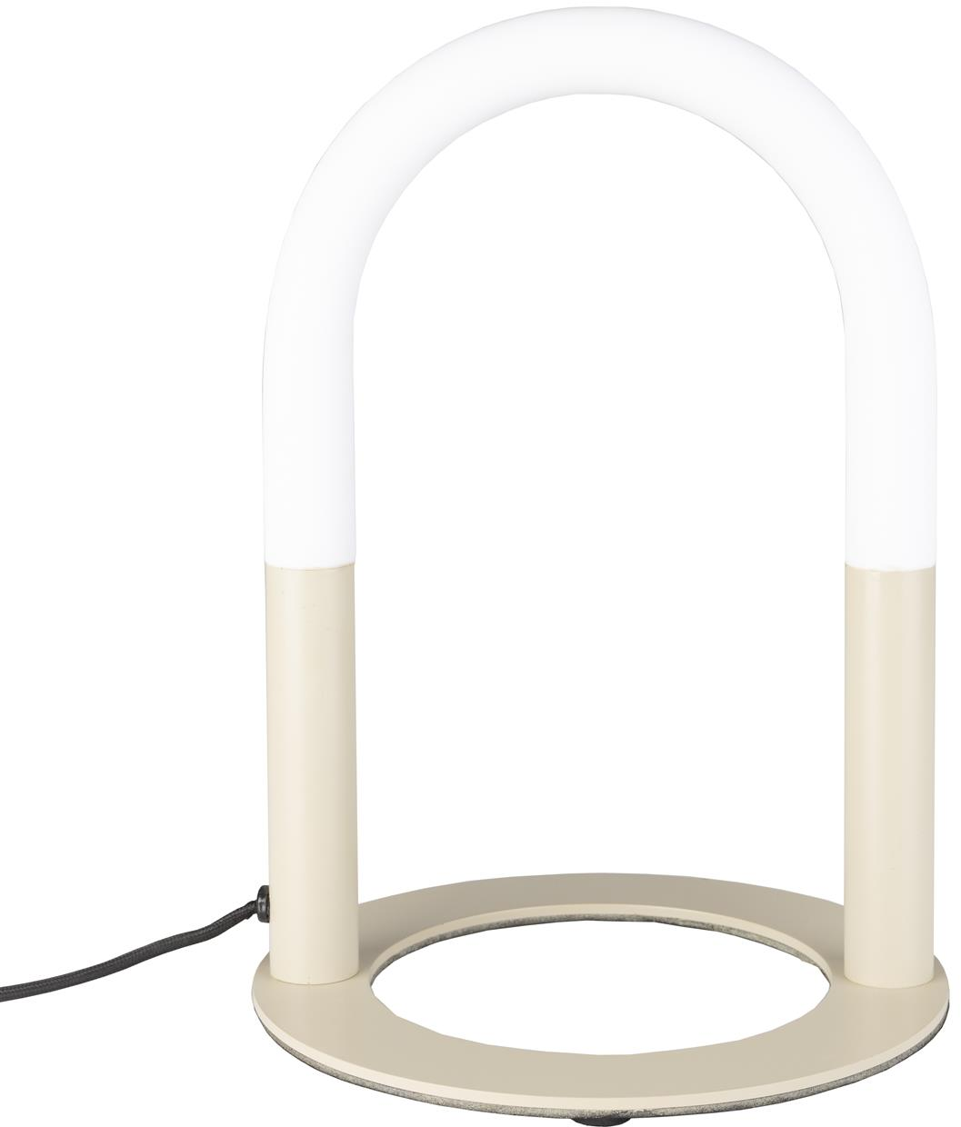 Bordlampe Zuiver Arch perlemor jern É25 x H36 cm 3 lysindstillinger dæmpbar inkl. lyskilde