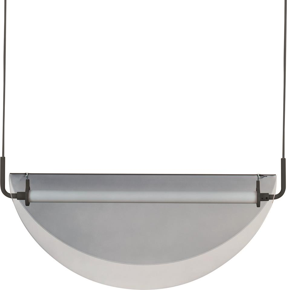 Pendellampe Zuiver Rani Sølv Jern H160xb735xl22 Cm Retro-moderne Memphis Indendørsbelysning Med Varmt Hvidt Lys