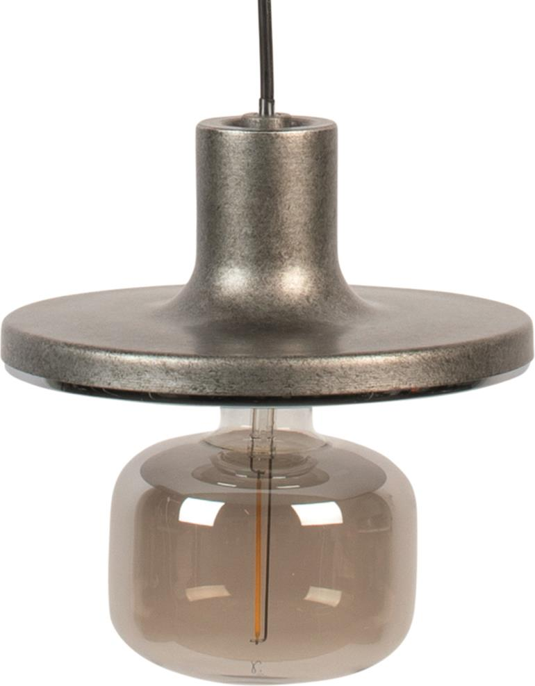 Pendel Lampe Zuiver Skye Stengrå Jern Ø20 Cm H170 5 Cm