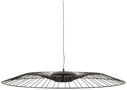 Spider, Pendellampe, Offwhite, Metal (D: 90 x H: 158 cm.)