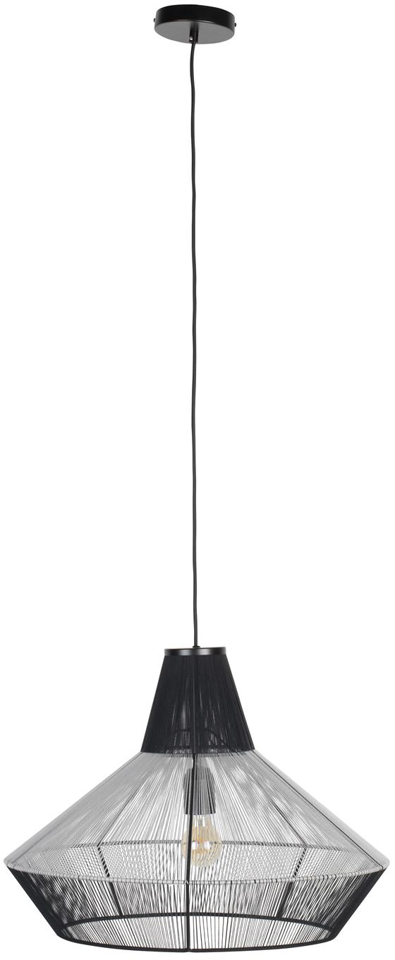 Pendellampe/loftlampe Zuiver Fairy Sølv Bomuldsskærm Ø55 Cm E27