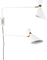 Shady, Væglampe, Offwhite, Metal (L: 78 x H: 60 x B: 14,5 cm.)