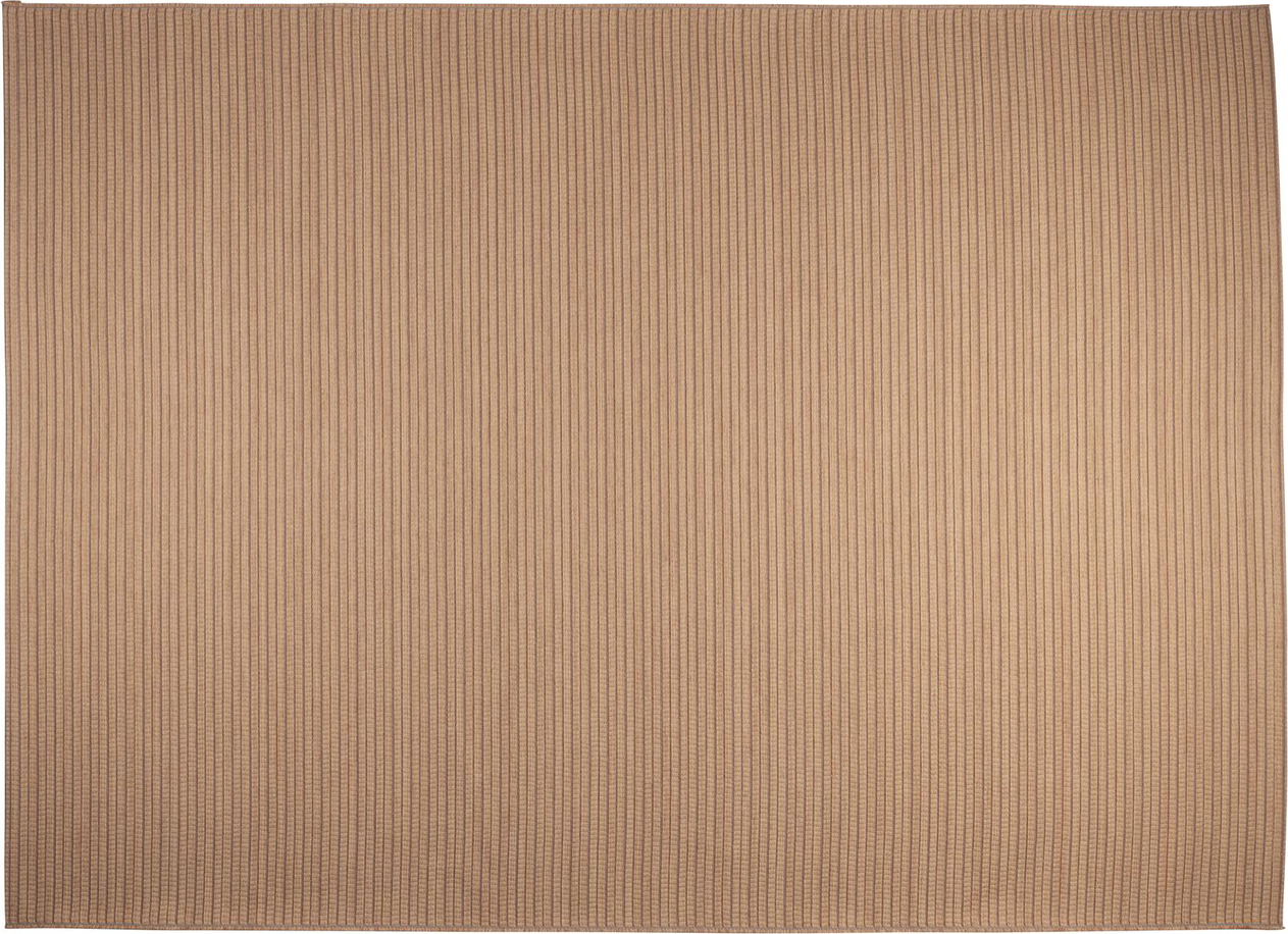 Waves, Tæppe, Nougat, Uld (L: 240 x H: 0,5 x B: 170 cm.)