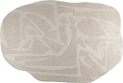 Forms, Tæppe, Lysgrå, Uld (L: 160 x H: 1,5 x B: 230 cm.)