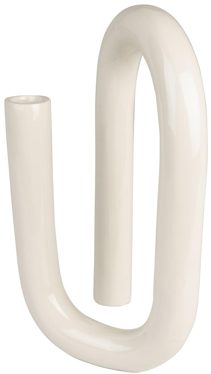 Tubo, Lysestage, Perlemor, Aluminium (L: 18 x H: 26 x B: 10 cm.)